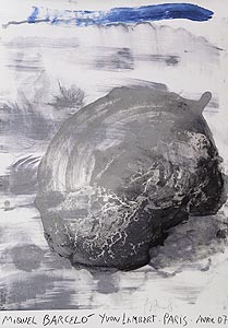 Affiche Miquel Barcelo, Galerie Bordas