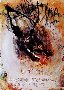 Affiche Miquel Barcelo, Galerie Bordas
