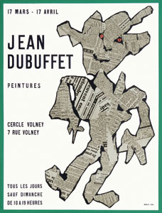 Affiches Jean Dubuffet