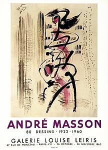 Afficvhes André masson