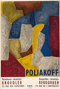 Affiche originale Galerie Bordas