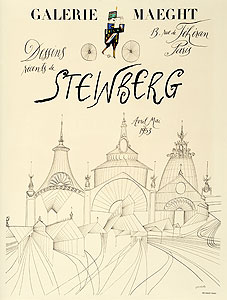 Affiche originale Galerie Bordas