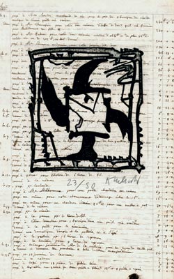 gravure originale Alechinsky