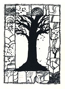 lithographie originale d'Alechinsky