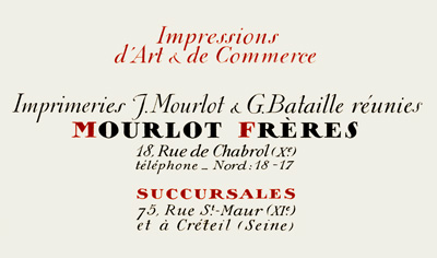 G.Bataille Jules Mourlot