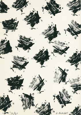 Lithographie de Hervé Bordas