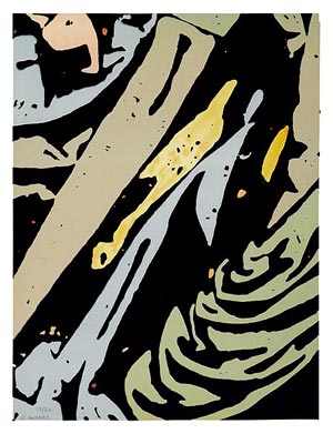 Litografia di Hervé Bordas