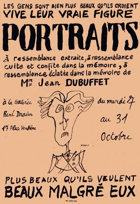 affiches dubuffet