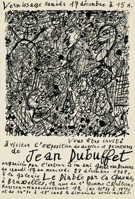 affiches dubuffet