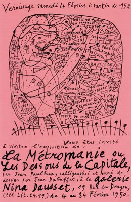 affiches dubuffet