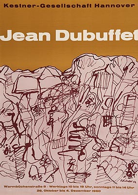 affiches dubuffet