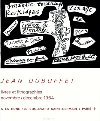 affiches dubuffet