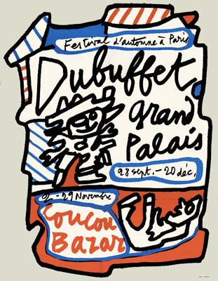 affiches dubuffet