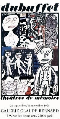 affiches dubuffet