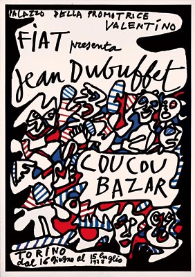 affiches dubuffet