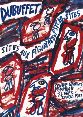 affiches dubuffet