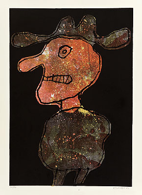 lithographie de Jean Dubuffet