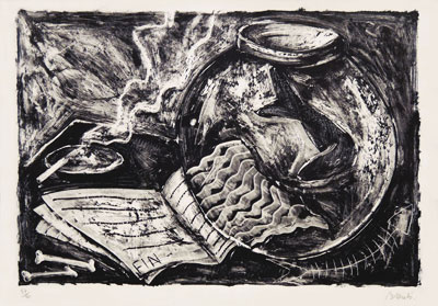 Miquel Barcelo lithographie