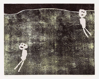 lithographie de Jean Dubuffet