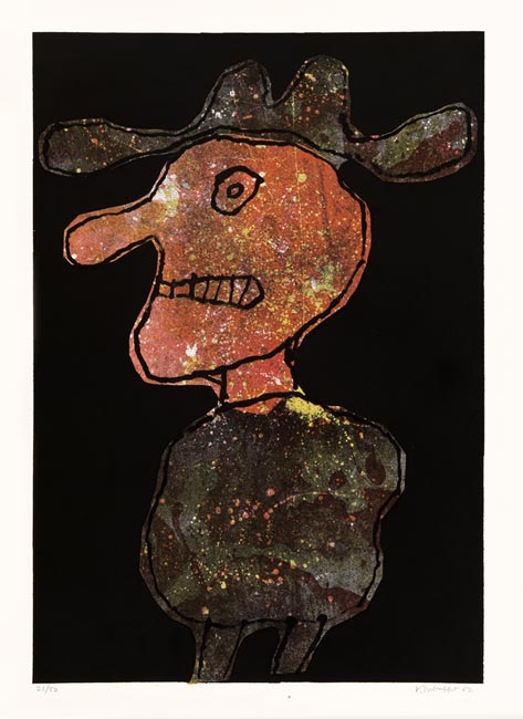 lithographie de Jean Dubuffet