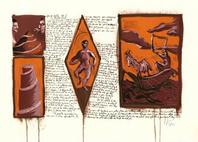Garouste Lithographie