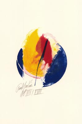 Paul Jenkins Lithographie