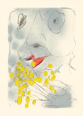Rebeyrolle Lithographie