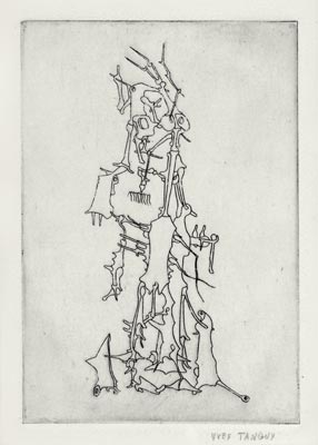 Yves Tanguy, gravure