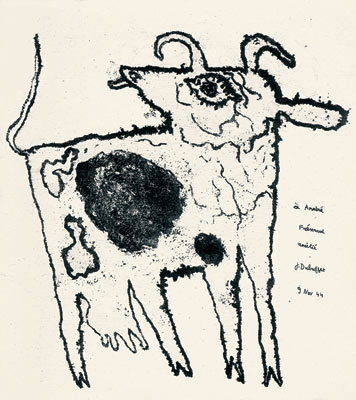Dubuffet lithographie