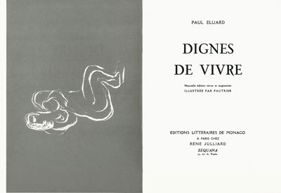 Fautrier Eluard