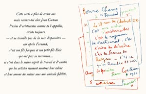 Cocteau Mourlot