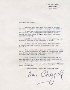 Mourlot Chagall