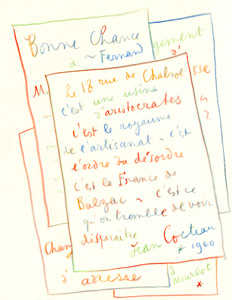 Mourlot Jean Cocteau