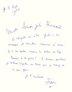 Mourlot Jean Cocteau