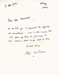 Jean Cocteau Mourlot