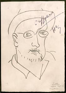 Matisse autoportrait