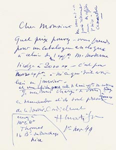 Mourlot Matisse