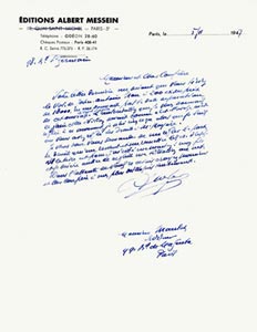 Archives Mourlot Albert Messein