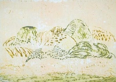 Zoran Music paysage siennois