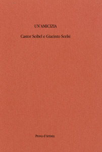 Giacinto Scelsi Galerie Bordas