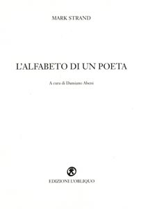 L'Obliquo Mark Strand