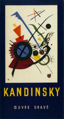 Kandinsky-Catalogue-Lithographie-Oeuvre-gravé-Berggruen-&-Cie,-Paris-1954