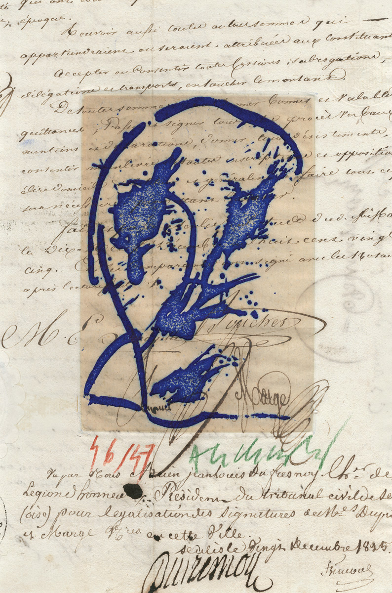 Pierre Alechinsky, Livre, -Des deux mains-, 2004