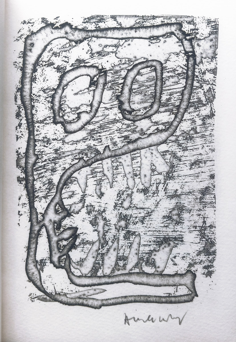 Pierre Alechinsky, Livre, -Ensortilèges-, 1984