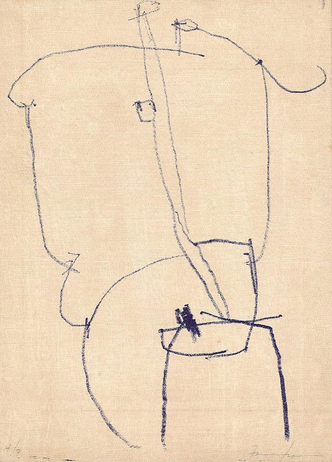 James-Brown-Estampe-Lithographie-Terrifying-image-VI-Atelier-Bordas,-Paris-1995