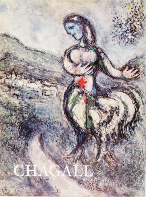 Marc-Chagall-Catalogue-Offset-Paintings,-Gouaches,-Sculpture-PIerre-Matisse-gallery,-New-York-1973