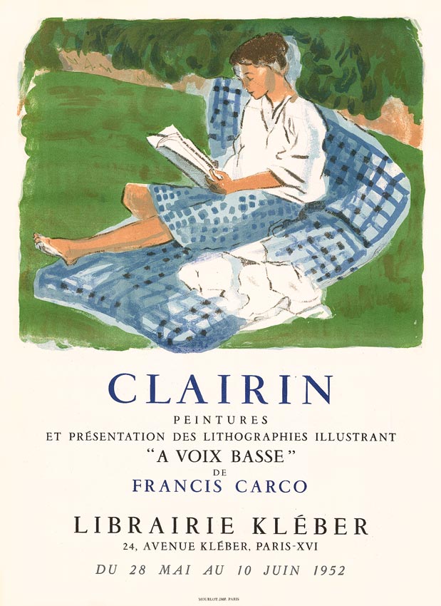 Pierre-Eugène Clairin, Affiche, 1952