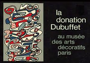 Jean-Dubuffet-Catalogue-choisir-La-donation-Dubuffet-Musée-des-Arts-Décoratifs,-Paris-1967