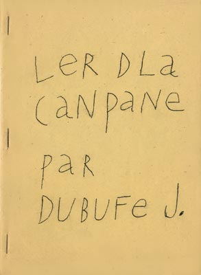 Jean-Dubuffet-Livre-Linogravure-Ler dla canpane-Art Brut-1948