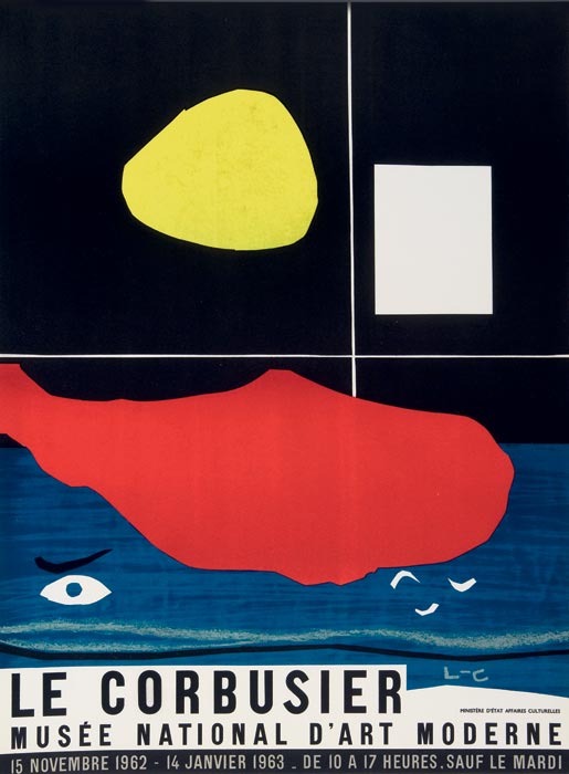  Le Corbusier , Affiche, 1962
